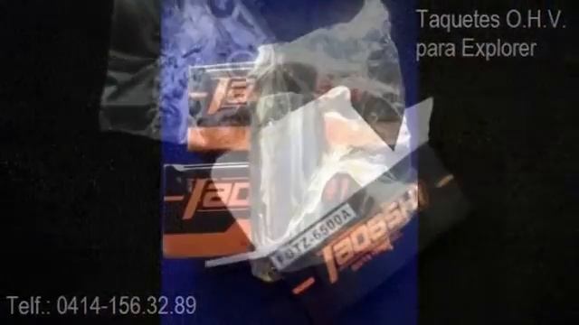 TAQUETES O.H.V. PARA FORD EXPLORER Y RANGER MOTOR 4.0 смотреть онлайн