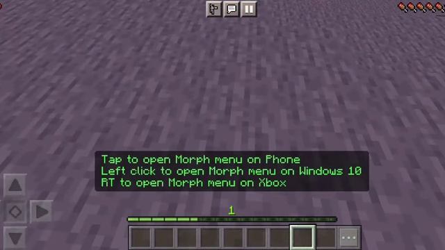 обзор мода на превращение в мобов в Minecraft Mcpe 1.18