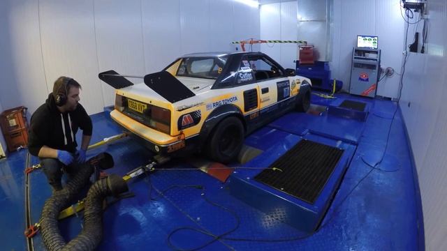 Toyota MR2 Turbo Mk1 Dyno Pull смотреть онлайн