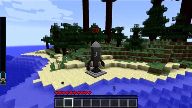 как заправить ракету в minecraft 1.7.10 с модом galacticraft смотреть онлайн
