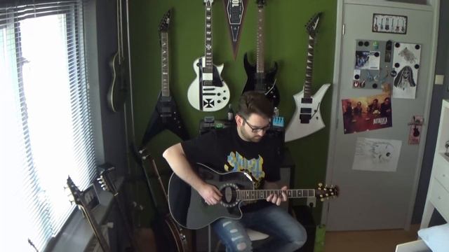 Ghost - Bite Of Passage (guitar cover) смотреть онлайн