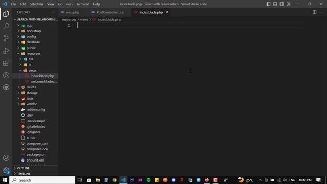 Laravel Search with Relationships Posts, Users, and Categories смотреть онлайн