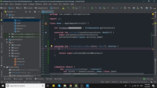 06. Firebase Android Studio Indonesia - SignOut, Check User Is Login смотреть онлайн