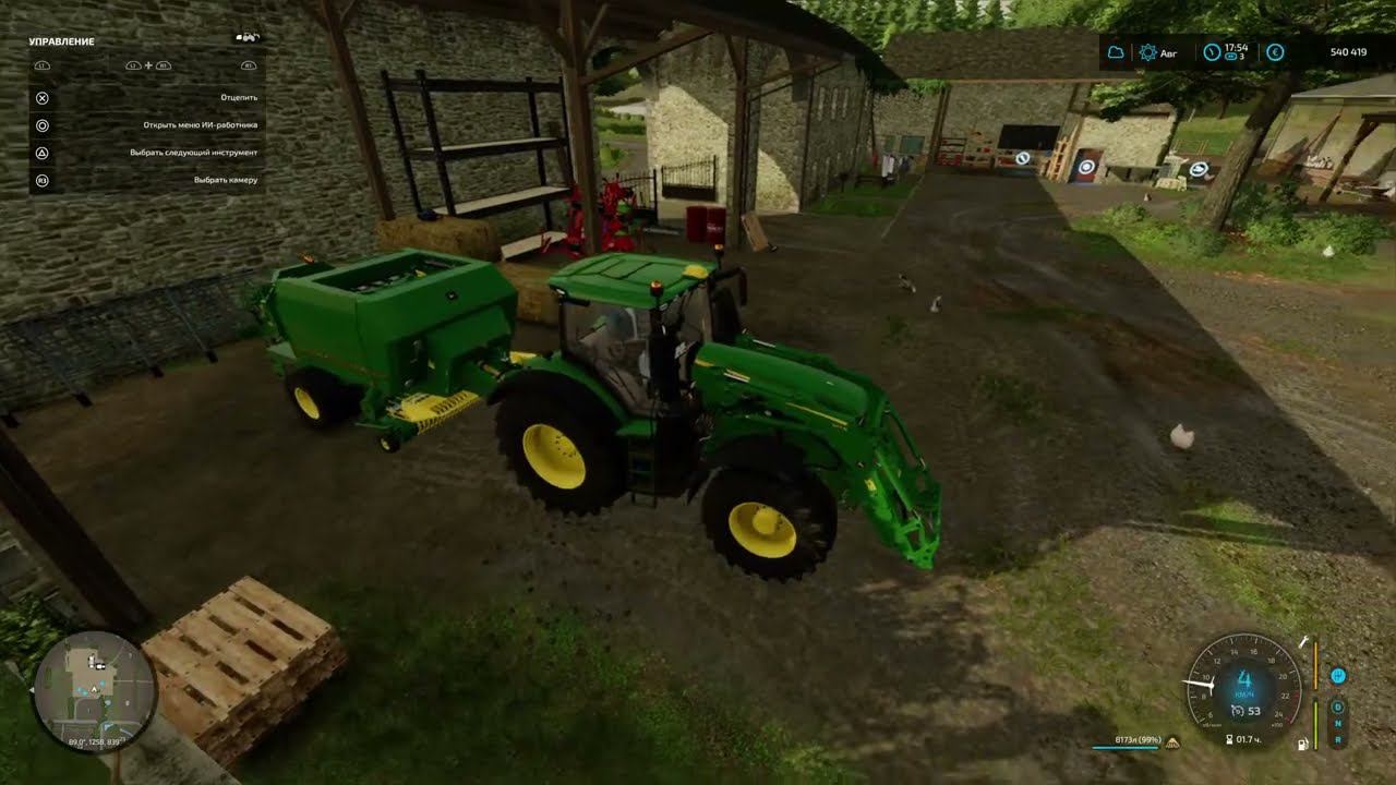 (PS4 Pro) FS22 The Old Stream Farm #02 смотреть онлайн