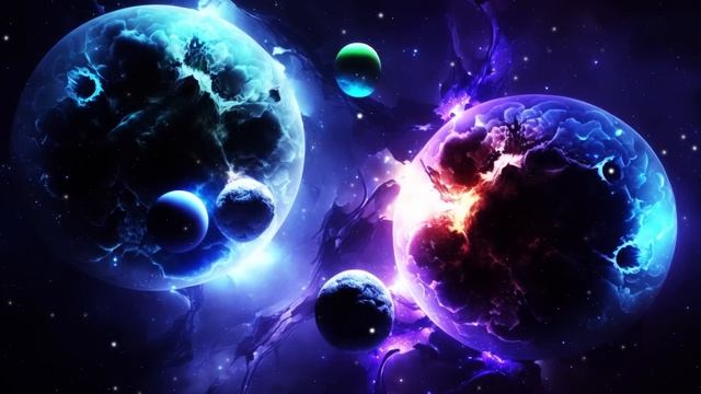 Space Ambient Music ✨ Space Journey Relaxation ✨ Flying In Planets