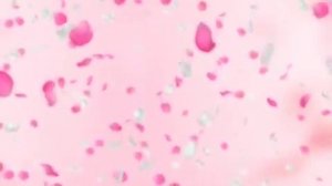 Футаж фон лепестки роз падающие 3