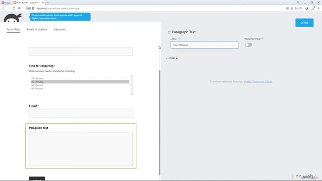 How to create Contact Form with Ninja Forms Plugin смотреть онлайн