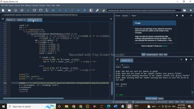 Automatic Question Generation system based Natural Language Processing using Python смотреть онлайн