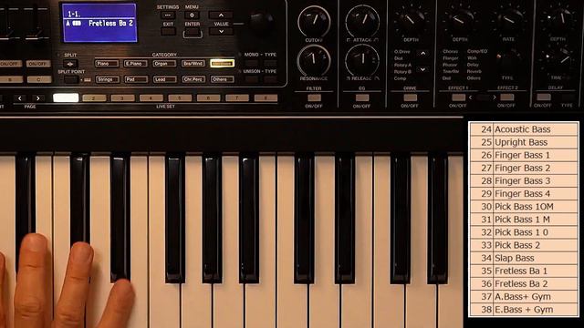 【YAMAHA CK61】全音色演奏 / All 363 Sounds Play !! смотреть онлайн