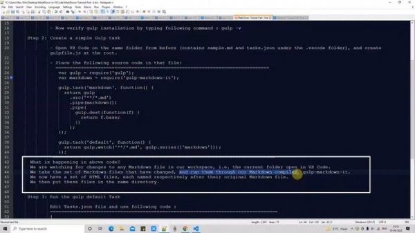 Automating Markdown compilation in VS Code (Compiling multiple .md files)