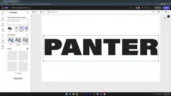 15 Amazing Generative Text Effects in Adobe Express
