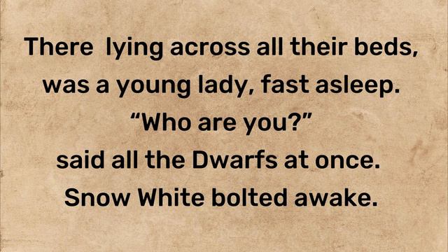 Snow White and the Seven Dwarfs Story - Learn English through Story - Listening Books Beginner - A1 смотреть онлайн