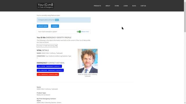 Face Mask Exemption Splash Tool by You ID Me смотреть онлайн