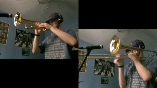 Johann Sebastian Bach – Invention No. 1 in C Major, BWV 772 (Trumpet/Trombone duet) смотреть онлайн