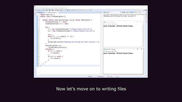 Java Tutorial: Reading and Writing Files смотреть онлайн