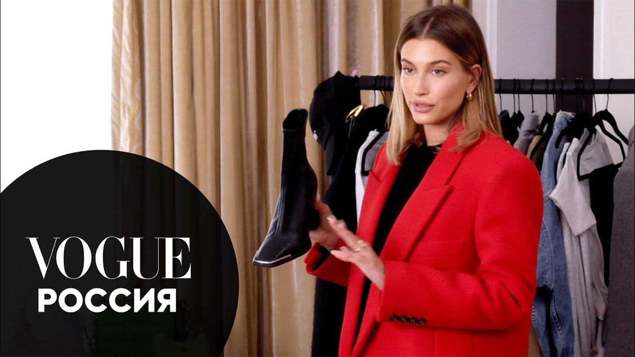 Хейли Бибер показывает 7 образов на неделю | Vogue Россия смотреть онлайн