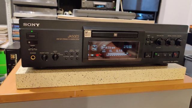 Sony MDS JA50ES Rec Test