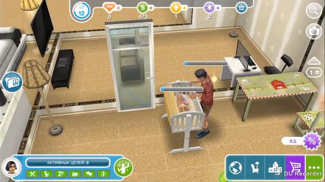 Sims-КУПИЛ ПОГРЕМУШКУ РЕБЕНКУ!!! #1 смотреть онлайн