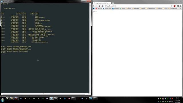 Python daemon on windows смотреть онлайн