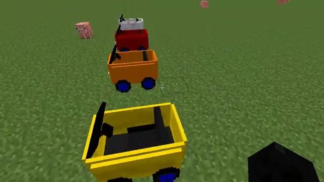 Маинкрафт моды, мод на Minecraft 1.7.2 — Javal Cars / Разноцветные машины смотреть онлайн