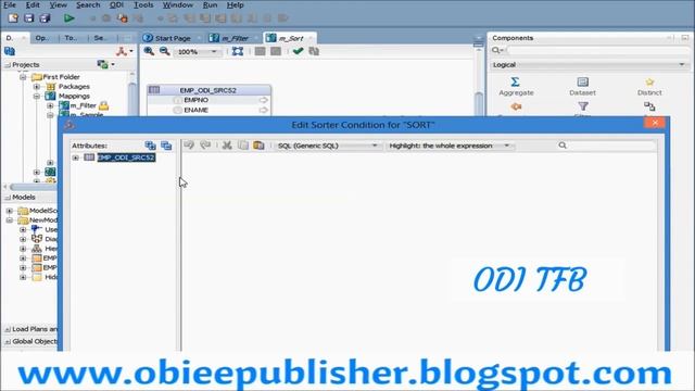 Sorting Data in Oracle Data Integrator | Sorter Transformation in ODI смотреть онлайн