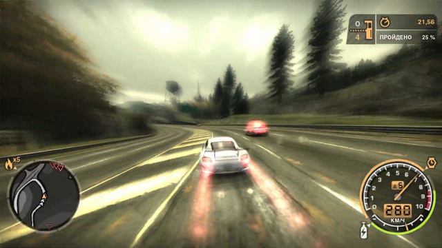 Прохождение Need for Speed: Most Wanted - Режим погони 57-60. Часть 15 смотреть онлайн