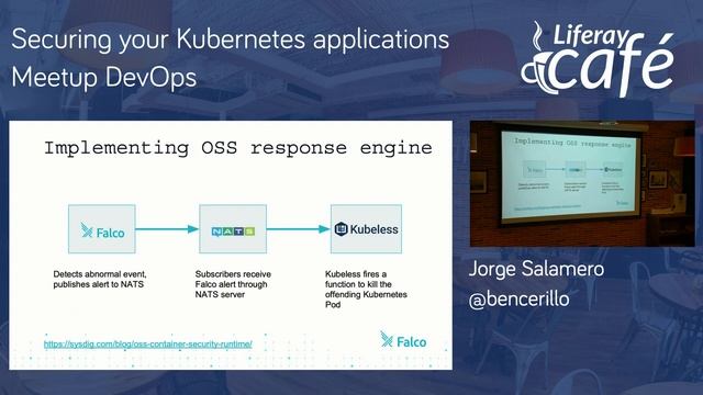 Meetup DevOps - Securing your Kubernetes applications por @bencerillo смотреть онлайн