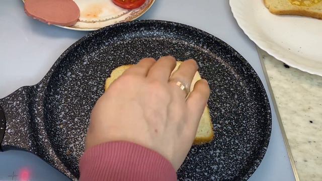 Бутерброды с разными начинками,которые любят есть на завтрак мои дети! смотреть онлайн