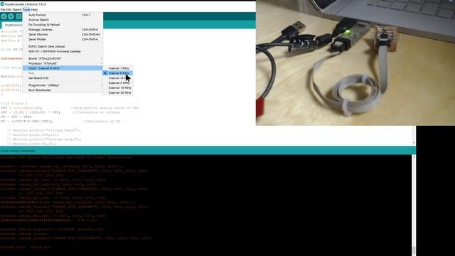 Programming a Attiny45 with USBasp and Arduino IDE смотреть онлайн