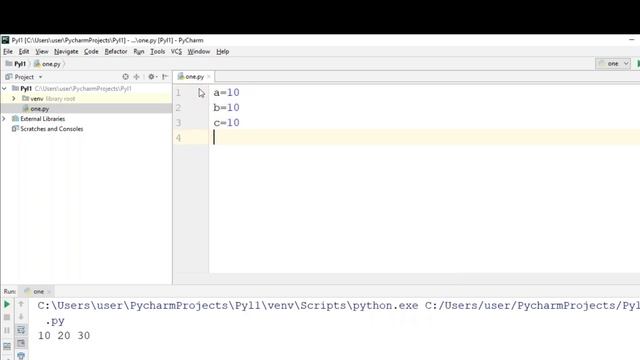 Python 3#Variables+Comments смотреть онлайн