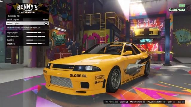 GTA 5 Fast and Furious 1 Nissan Skyline GT-R R33 Build смотреть онлайн