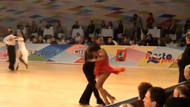 Лихачев Евгений - Левина Мария, самба смотреть онлайн