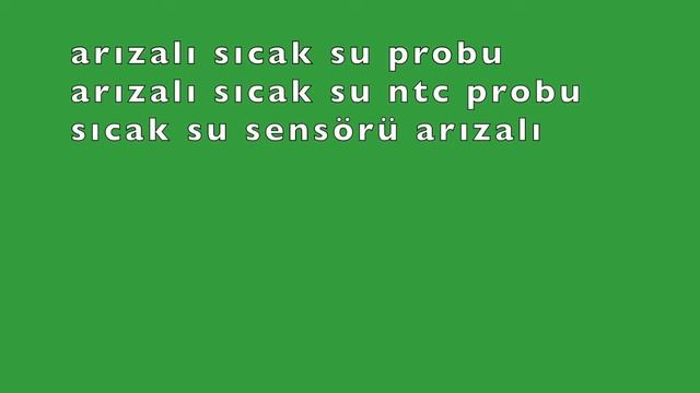 Ariston Genus, Hata E201, ntc sensörü arızalı eroare 201 centrala ariston смотреть онлайн