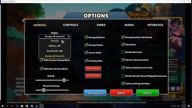 How To Change Region In Dungeon Defenders II смотреть онлайн