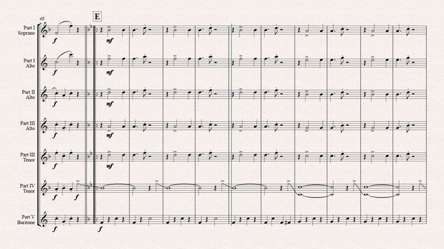 Tiger Rag - Jazz Classic - Saxophone Quintet смотреть онлайн