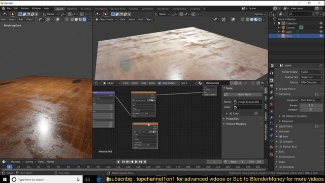 how to make roughness imperfections in blender using grange maps смотреть онлайн