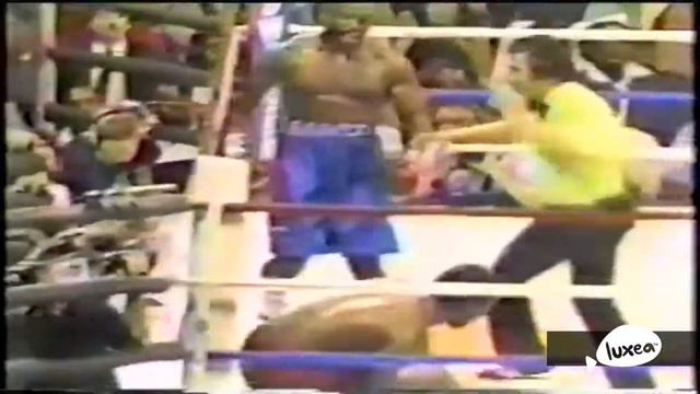 Matthew Saad Muhammad Vs Dwight Muhammad Qawi 2 - Highlights (Qawi DESTROYS Muhammad AGAIN)