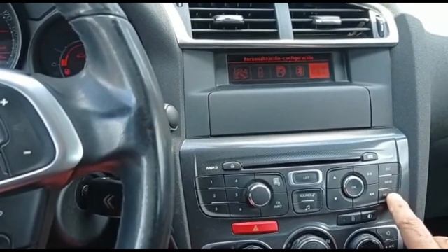 Cambiar los sonidos en Citroen C4 (Año 2011) смотреть онлайн