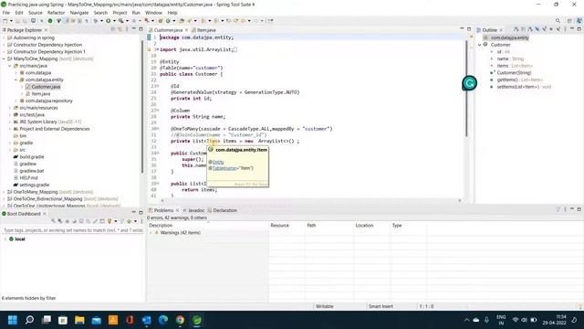 ManyToOne Mapping in spring framework // ManyToOne Bidirectional mapping //Easy Learning Channel смотреть онлайн