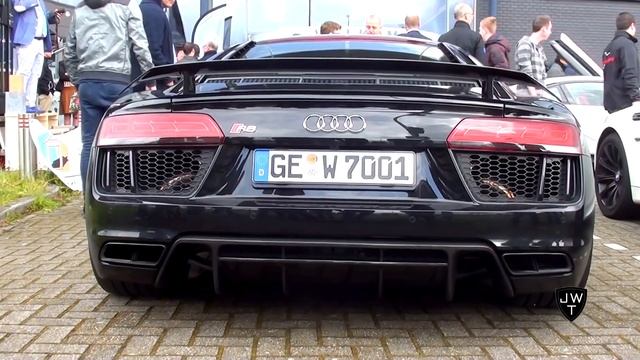 2016 Audi R8 V10 Plus w/ Capristo Exhaust! Start Up, Revs & Acceleration Sounds! смотреть онлайн