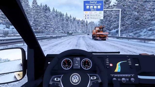 4K | ETS2 1.46 | Promods | Volkswagen Crafter MK2 | Munich ?? - Chemnitz ?? смотреть онлайн
