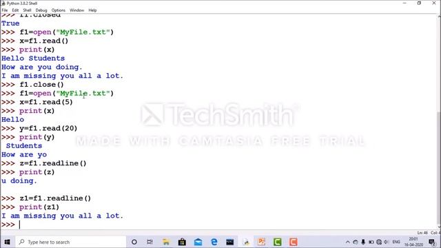Data File Handling -Part 2 (II) Grade XII 083 Text Files Continue смотреть онлайн