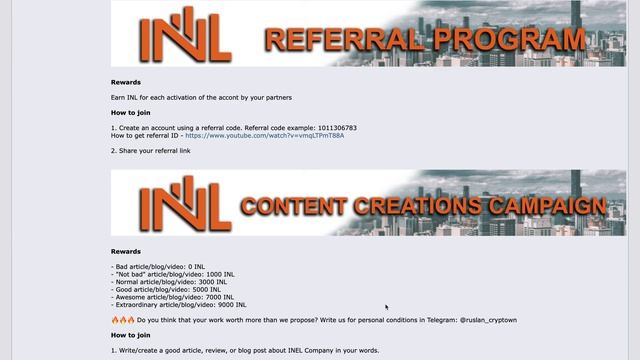 Inel Company Bounty Programm