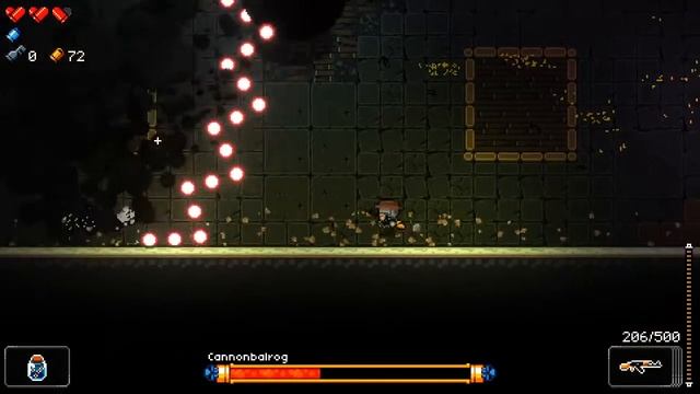 cannon ballrog bosssfight almost mastery, enter the gungeon. смотреть онлайн