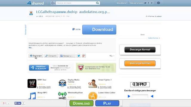 Descarga Guardianes De La Galaxia 2014 BRrip Castellano