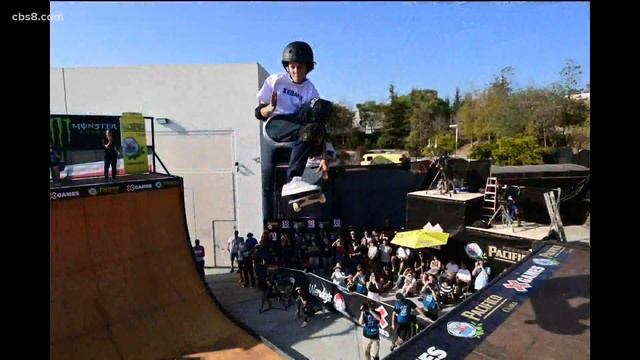 12-year-old lands first-ever 1080 skateboard trick in competition in X Games gold смотреть онлайн