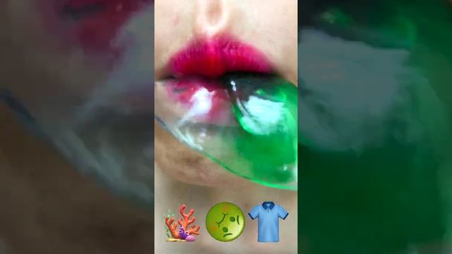 ASMR CORAL JELLY TEETH PUDDING COLOR DESSERT eating sounds TeeKaa MUKBANG смотреть онлайн