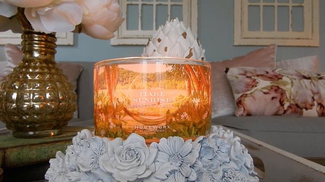 Candle Review: Homeworx Tiare Sunrise!