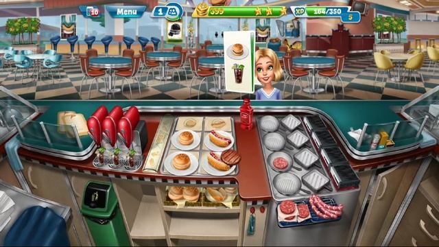 Cooking Fever - Gameplay Walkthrough Part 2 - Fast Food Court Level 6 - 10 Completed (iOS, Android) смотреть онлайн