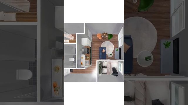 Планировка до, после #design #designproject смотреть онлайн